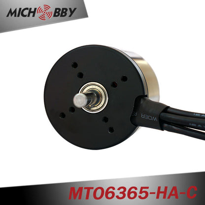 MTO6355-170/190-HA-C 6355 170KV 190KV Brushless Outrunner Sensored Motor Black Sealed Cover (8mm shaft)