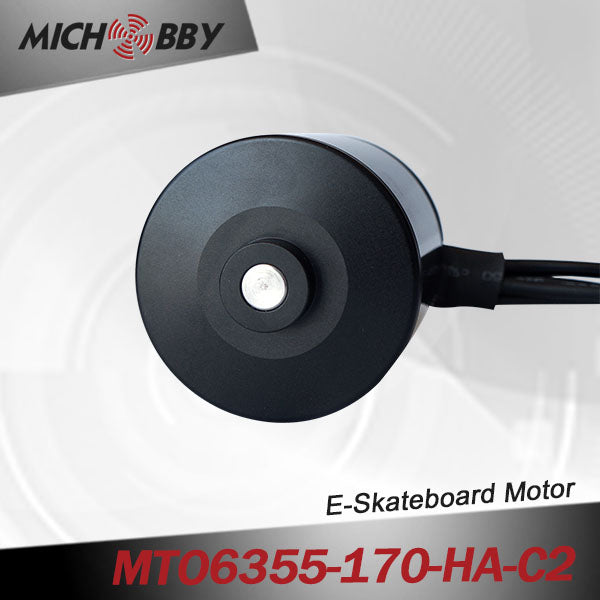 Maytech 6355 170kv electric scooter engine with closed cover and 50A VESC based controller for electric mountainboard