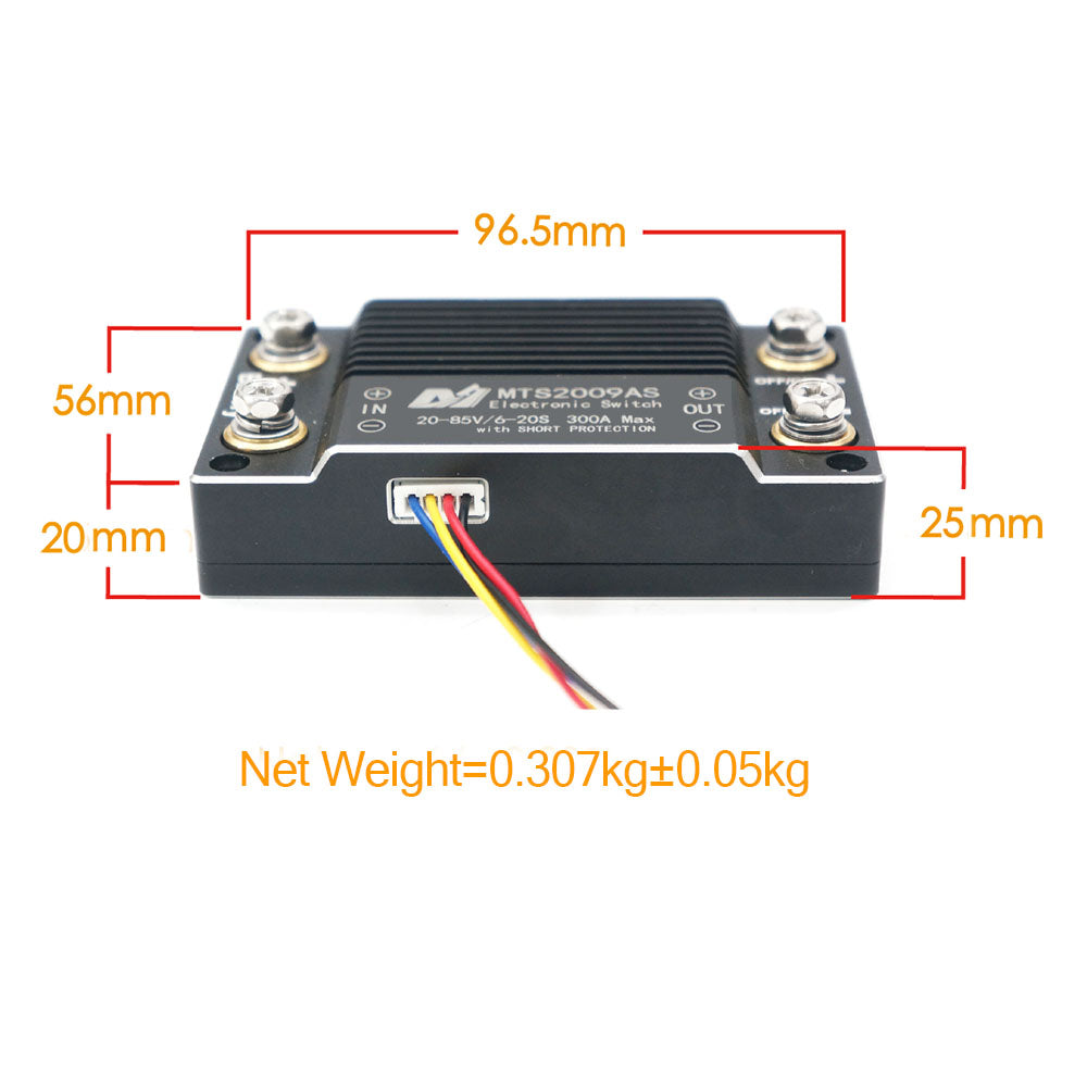 In Stock! Maytech 300A 85V antispark switch battery cut off switch with short circuit protection MTS2009AS