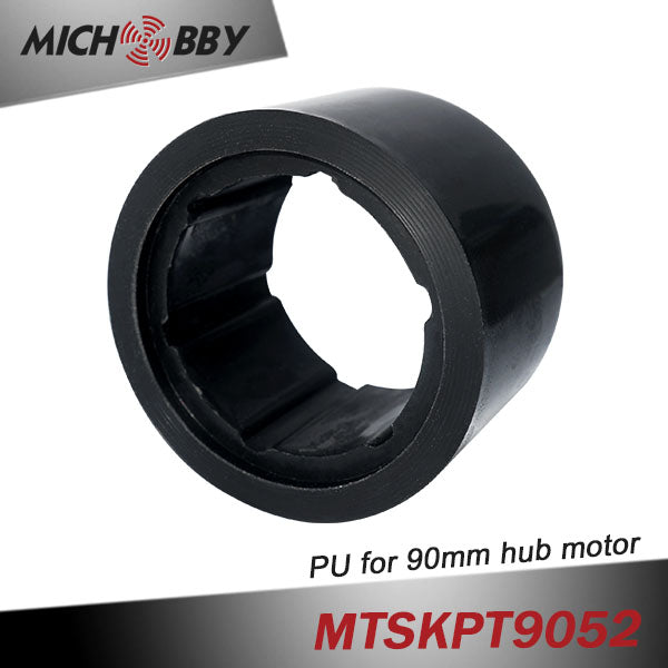 In Stock! Maytech 90mm PU tire rubber wheels for hub motors