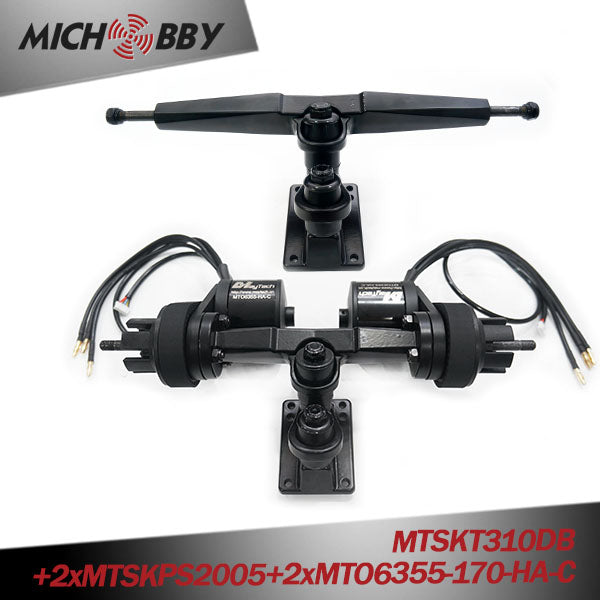 In Stock! Maytech DIY Electric Skateboard Kit 5065 6355 6365 6374 170KV Brushless Motor E-Longboard Double Kingpin Trucks Pulley Kit