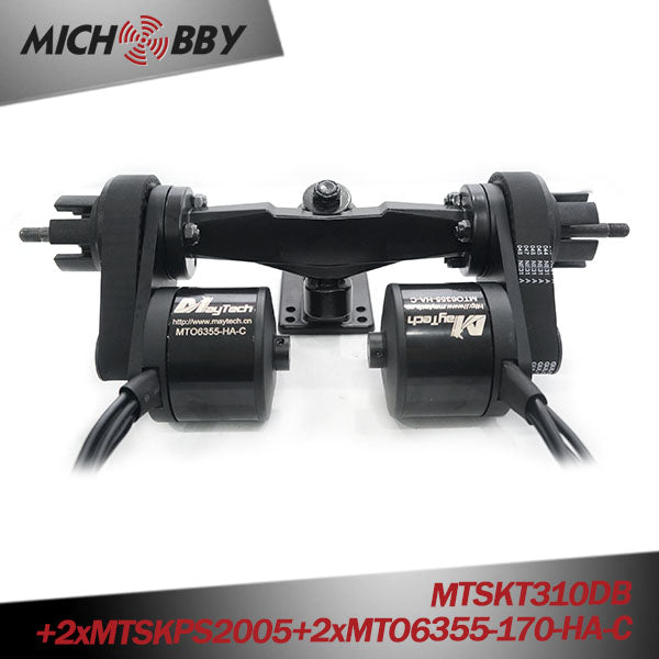 In Stock! Maytech DIY Electric Skateboard Kit 5065 6355 6365 6374 170KV Brushless Motor E-Longboard Double Kingpin Trucks Pulley Kit