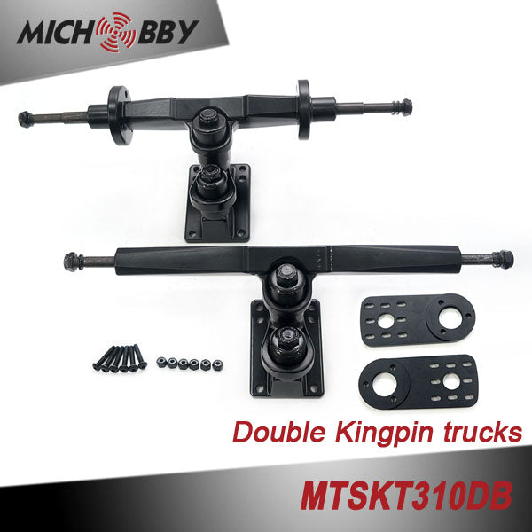 In Stock! Esk8 Dual 6365 Motor Kit Electric longboard kit dual motor trucks with motor mounts and pulleys
