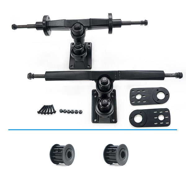 In Stock! Double kingpin trucks Dual belt driven electric skateboard truck MTSKT310DB for DIY electric longboard