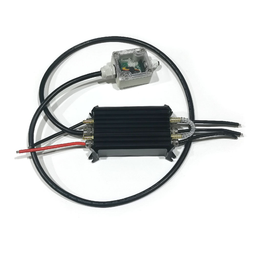 Fully Waterproof 200A VESC75 Based Controller Programmable with Water-cooling for Esurf/Efoil/Hydrofoil