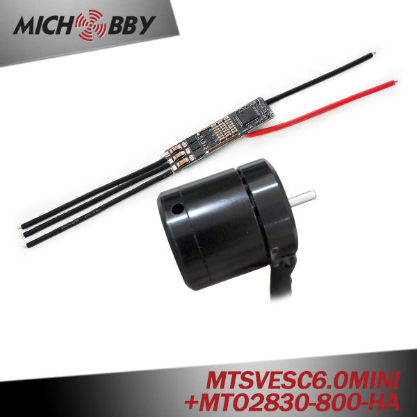 (Mini Motor ESC Kit) Sensored 2830 600KV/800KV brushless Motor+ Mini VESC based controller