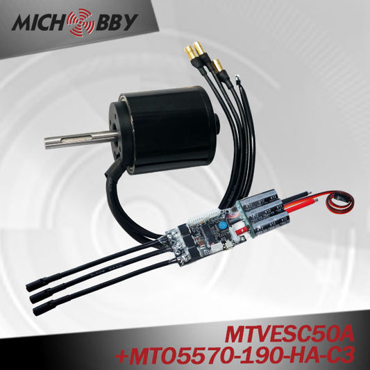 Maytech 5570 190kv brushless motor MTO5570-190-HA-C3 with sealed cover for fighting robots