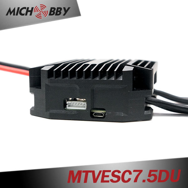 MTVESC7.5DU Dual 50A VESC based Electric Speed Controller With Aluminum Case