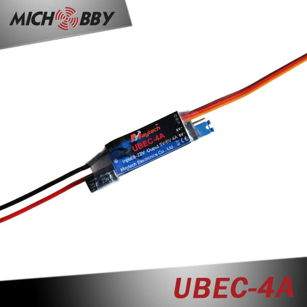 UBEC-4A UBEC DC-DC Step-Down Converter Buck Converter - 6V 4A Ouput