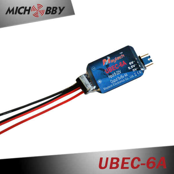 UBEC-6A UBEC DC-DC Step-Down Converter Buck Converter - Ouput 6A 5V/5.5V/6V Adjustable