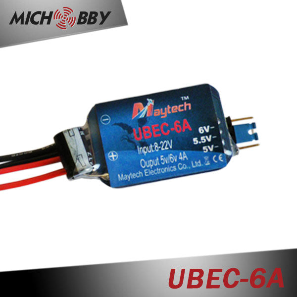 UBEC-6A UBEC DC-DC Step-Down Converter Buck Converter - Ouput 6A 5V/5.5V/6V Adjustable